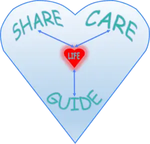 Share, care and guide